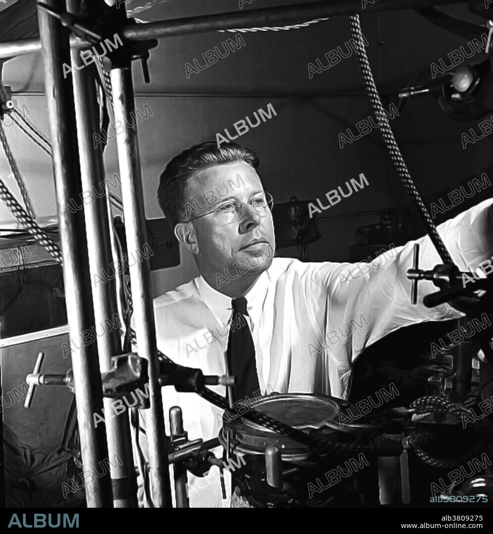 Ernest Orlando Lawrence (August 8, 1901 - August 27, 1958) was an American physicist and Nobel Laureate, known for his invention, utilization, and improvement of the cyclotron atom-smasher beginning in 1929, based on his studies of the works of Rolf Wideroe, and his later work in uranium-isotope separation for the Manhattan Project. Lawrence had a long career at the University of California, Berkeley, where he became a Professor of Physics. In 1939, Lawrence was awarded the Nobel Prize in Physics for his work in inventing the cyclotron and developing its applications. After the war, Lawrence campaigned extensively for government sponsorship of large scientific programs. Lawrence was a forceful advocate of "Big Science" with its requirements for big machines and big money. He'd died in 1958 at the age of 57. After his death, the Regents of the University of California voted to rename two of the university's nuclear research sites after Lawrence: the Lawrence Livermore and Lawrence Berkeley Laboratories. Chemical element number 103, discovered at LBNL in 1961, is named "lawrencium" in his honor.
