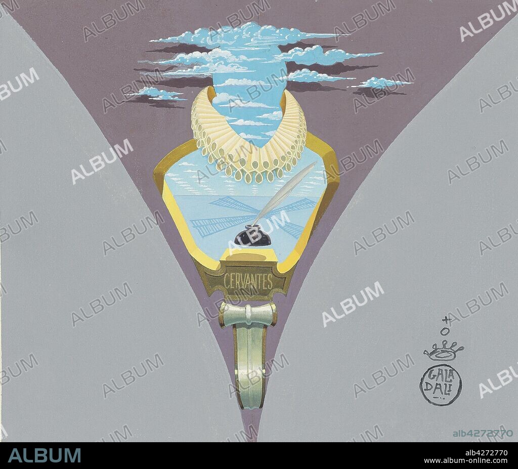 SALVADOR DALÍ. Cervantes.