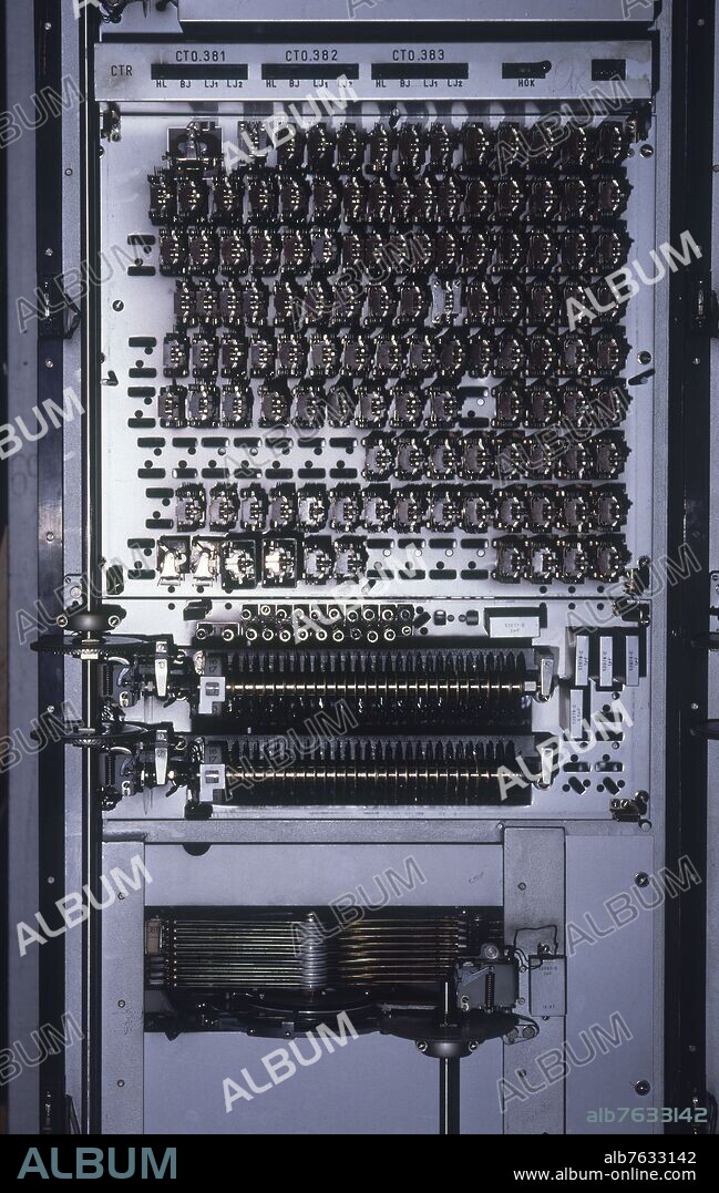 CENTRAL TELEFONICA ROTARY - DETALLE.
