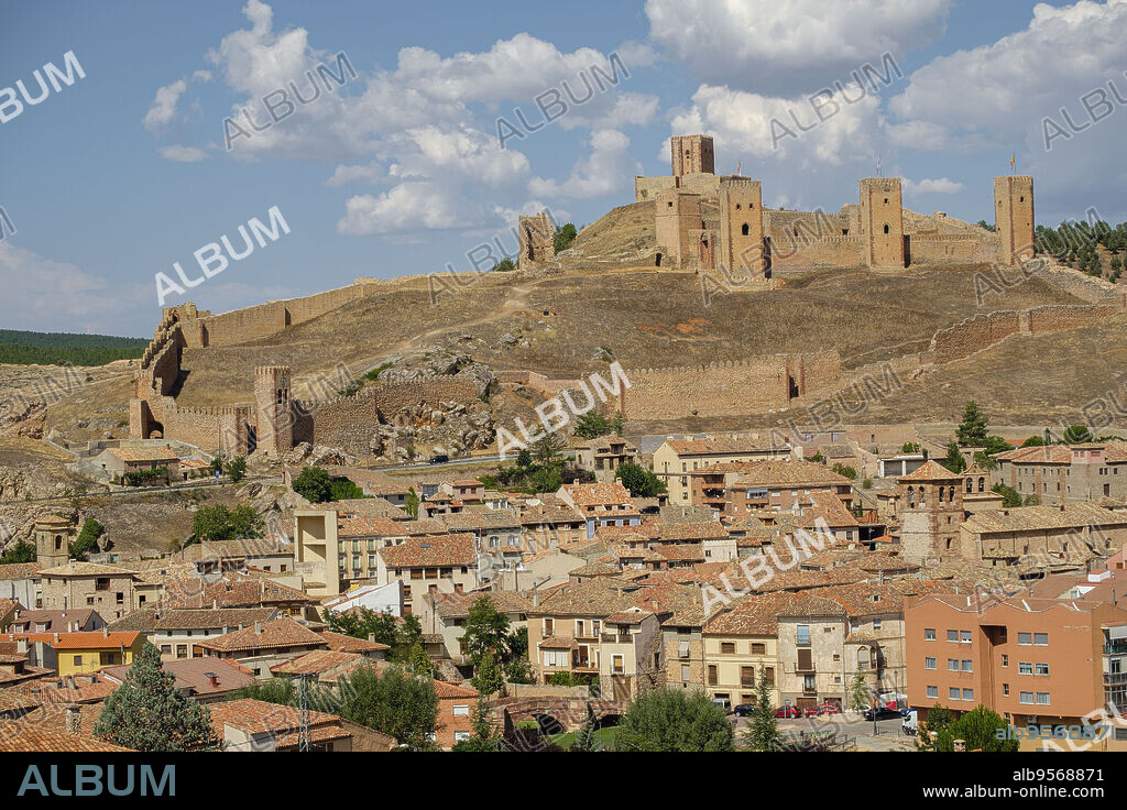 castillo de Molina de Aragón, fortaleza de Molina de los Caballeros,Molina de Aragón, Guadalajara, comunidad autónoma de Castilla-La ManchaSpain, Europe.