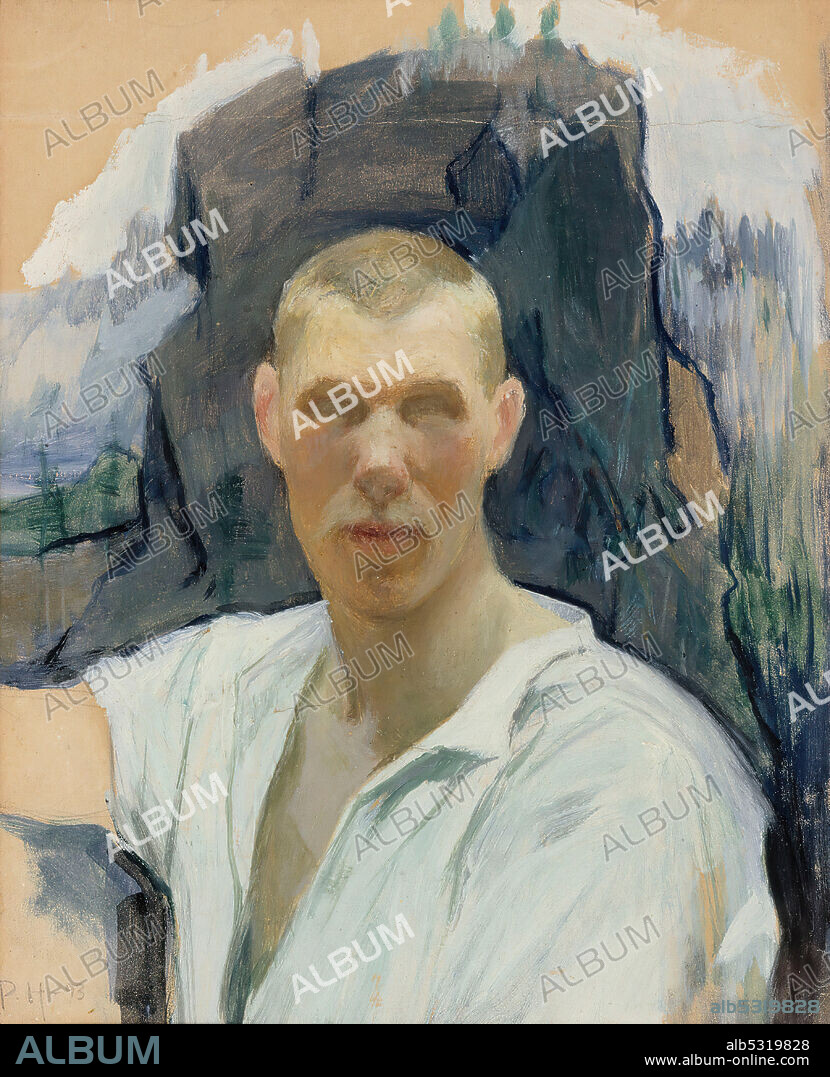 PEKKA HALONEN. Self-Portrait.