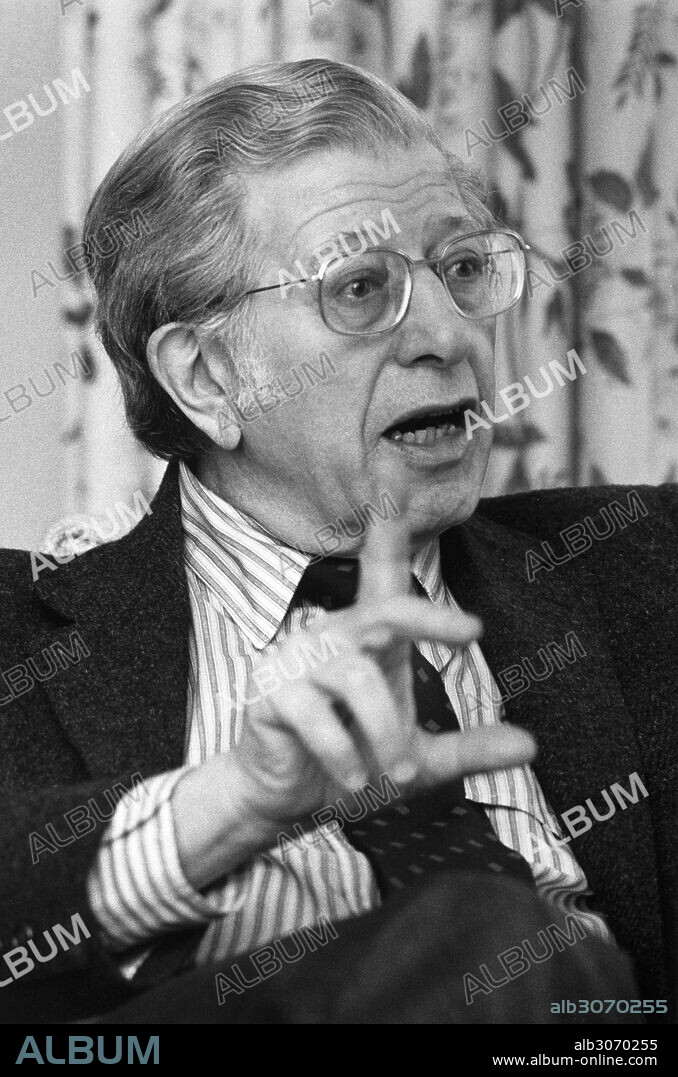 PETER SEITZ (1905-1983).American arbiter who allowed baseball player Jim Hunter to be released from the Oakland A's. Photographed in New York, 18 December 1974.