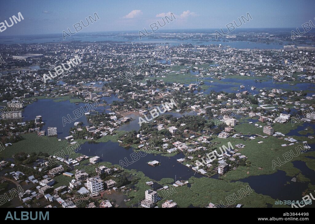 Aerial View of Flood, Bangladesh