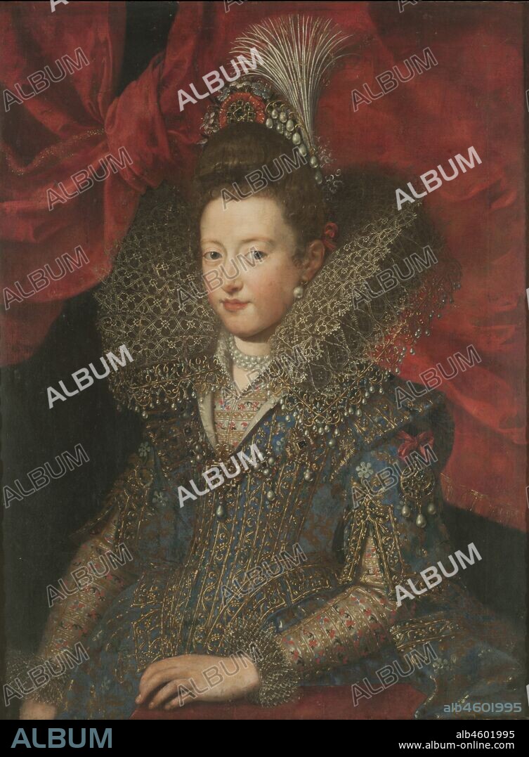 FRANS POURBUS THE YOUNGER. Portrait of Margherita Gonzaga (1591-1632), Duchess of Lorraine.