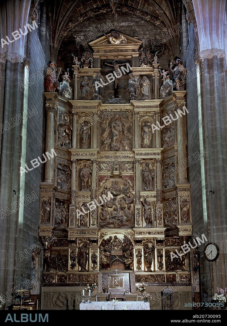 BRUSELAS ARNAO 1536/1564 ARNAO DE BRUSELAS. RETABLO MAYOR S XVI.