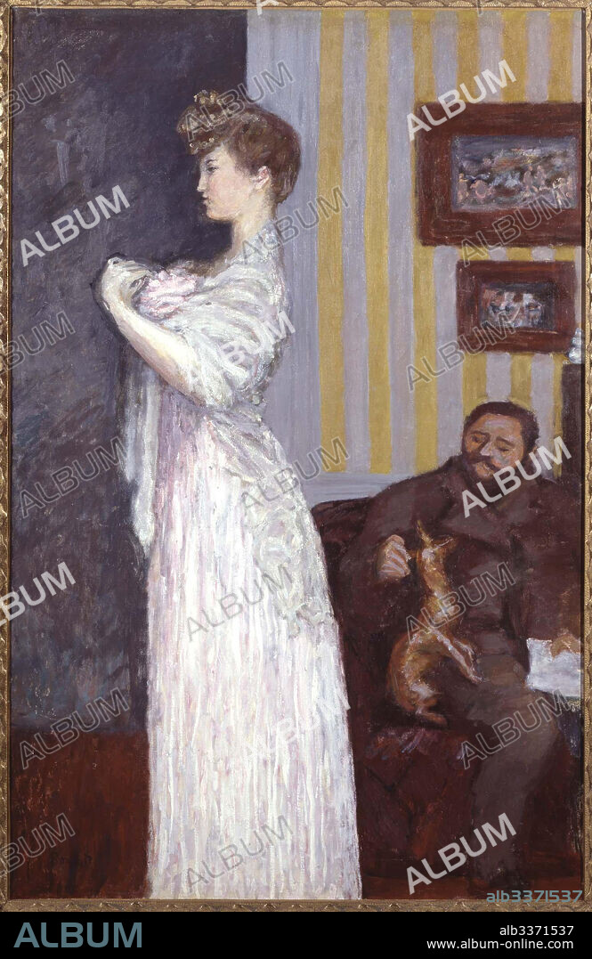 PIERRE BONNARD. Thadée Natanson and Misia.