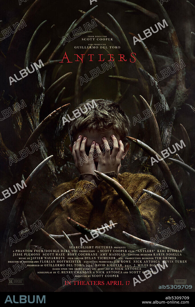 Poster de ANTLERS: CRIATURA OSCURA, 2021 (ANTLERS), dirigida por SCOTT COOPER. Copyright FOX SEARCHLIGHT PICTURES.