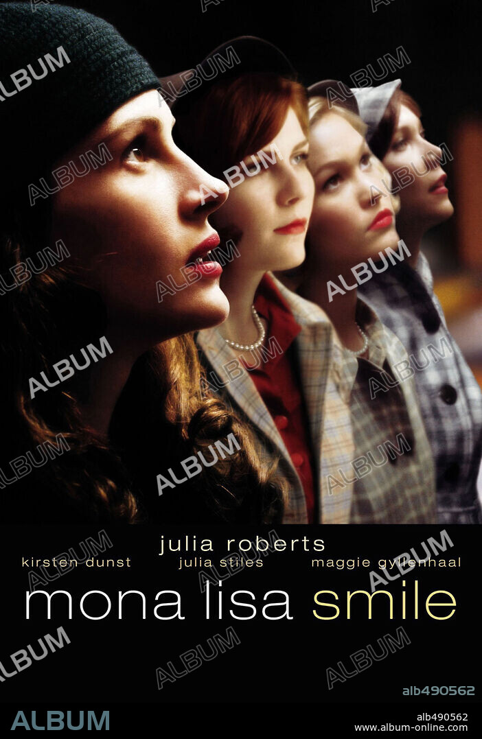 Poster of MONA LISA SMILE, 2003, directed by MIKE NEWELL. Copyright REVOLUTION SRUDIOS AND COLUMBIA PICTURES INC.
