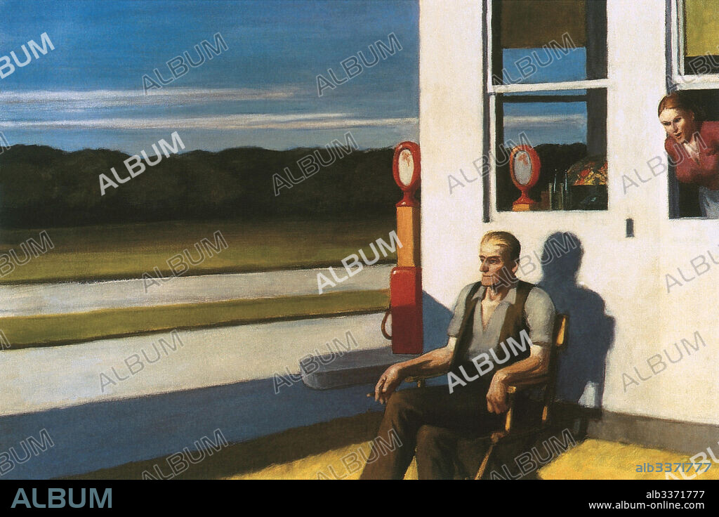 EDWARD HOPPER. Four Lane Road.