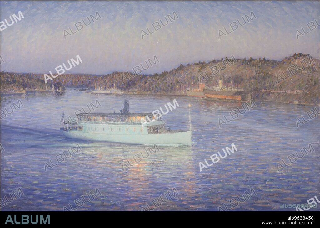 DUKE OF NÄRKE PRINCE EUGEN. The White Boat, 1906.