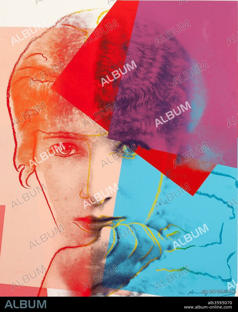 ANDY WARHOL. Sarah Bernhardt (Ten Portraits of Jews of the Twentieth Century).