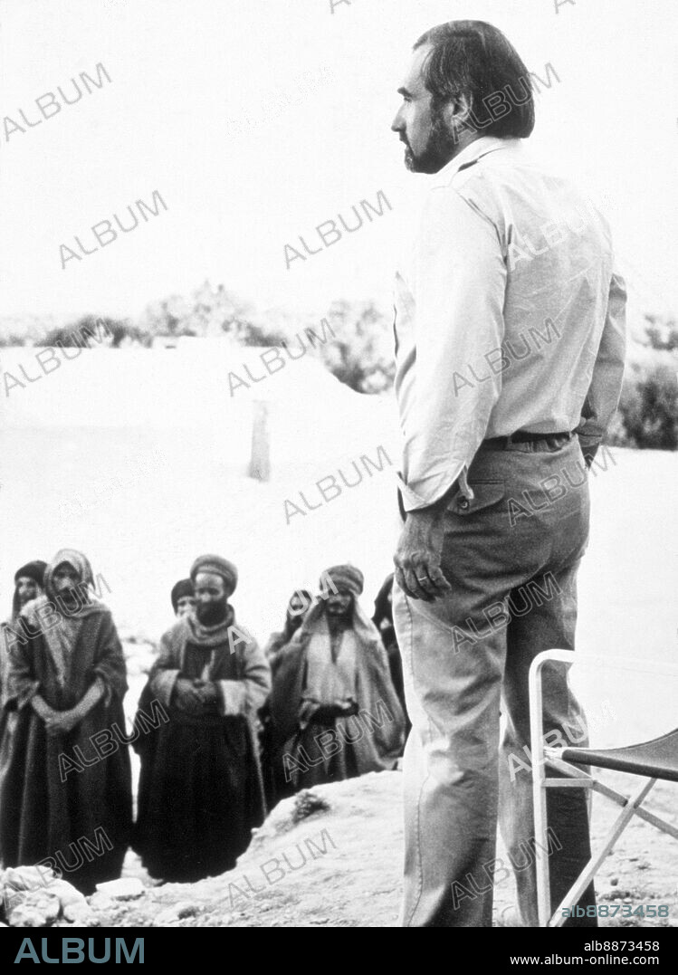 MARTIN SCORSESE en LA ÚLTIMA TENTACIÓN DE CRISTO, 1988 (THE LAST TEMPTATION OF CHRIST), dirigida por MARTIN SCORSESE. Copyright UNIVERSAL PICTURES.