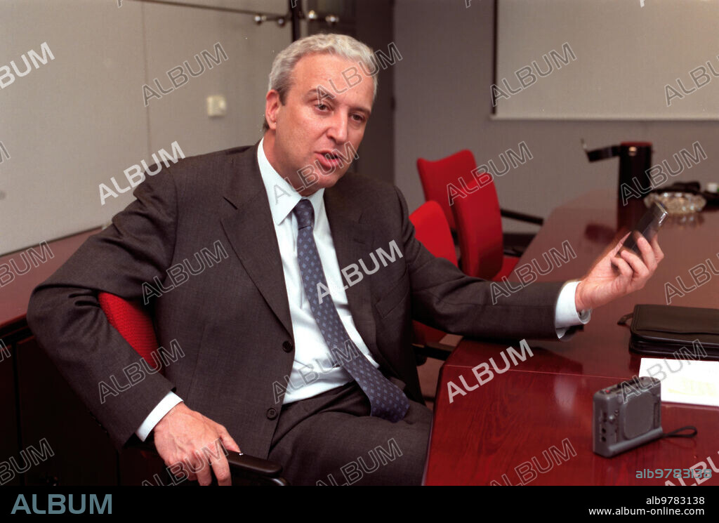 Madrid. 27/02/03. Santiago Cortes, presidente de Hp España. Foto: José Luis Álvarez.