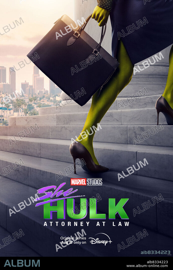 Poster de SHE-HULK: ABOGADA HULKA, 2022 (SHE-HULK: ATTORNEY AT LAW), dirigida por JESSICA GAO y KAT COIRO. Copyright MARVEL STUDIOS.