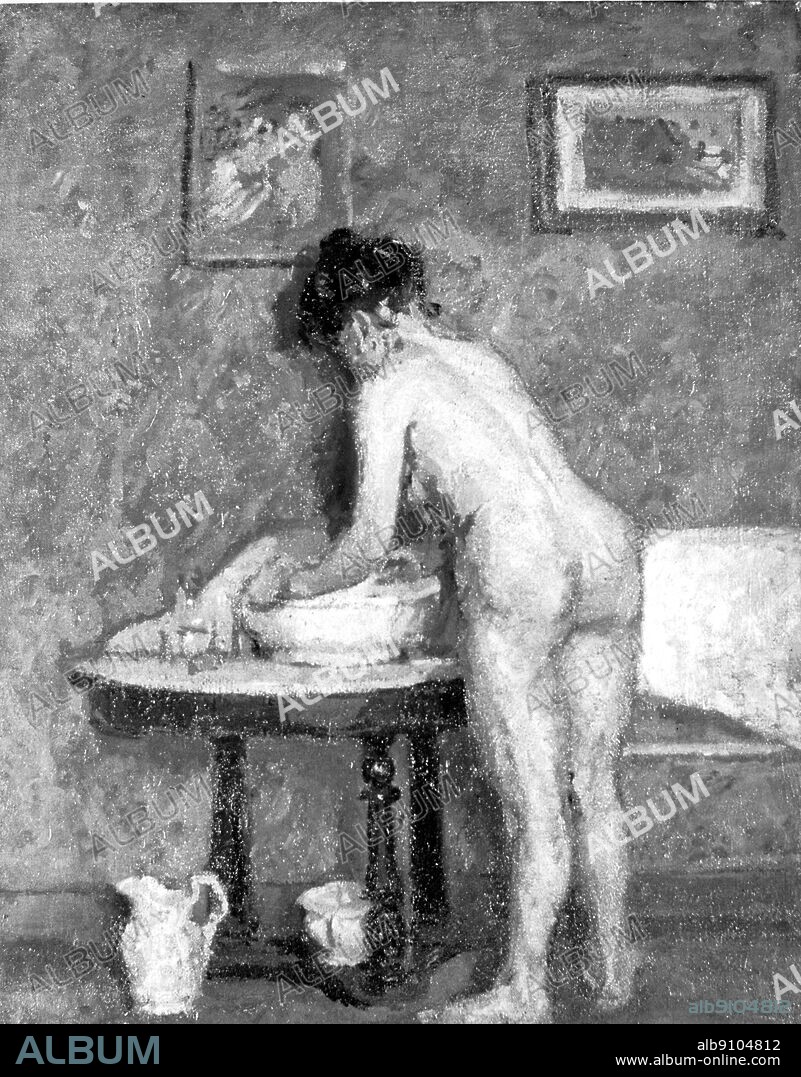Standing Nude 1907 Artist Spencer Gore.