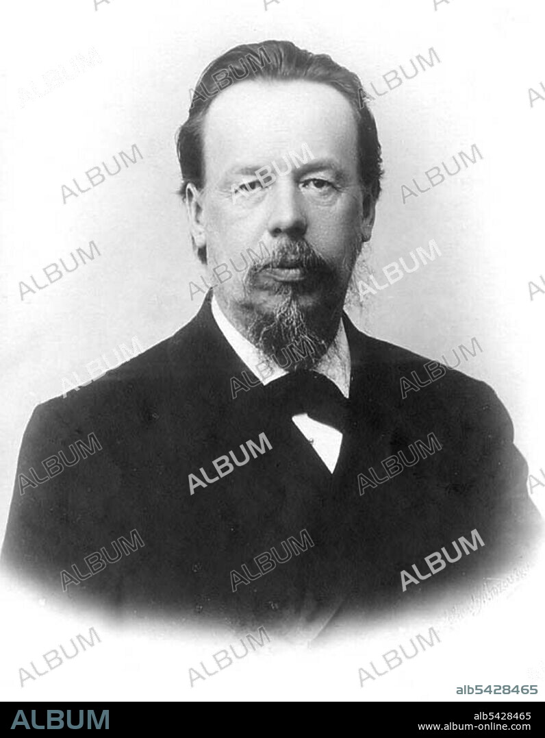Alexander Stepanovich Popov (1859 - 1906) Russian physicist, who was one of the first persons to invent a radio receiving device.
