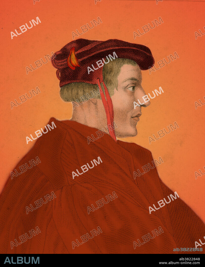 Henricus Cornelius Agrippa (1486-1535) was also an astrologer and writer. He authored one of the most influential books on the occult, 'De occulta philosophia libri tres'; a study of elemental, celestial, and intellectual magic. The book discusses the four classical elements, (earth, air, fire, and water), astrology, numbers, angels, gods, mystical names and virtues, and how they relate to medicine and alchemy.