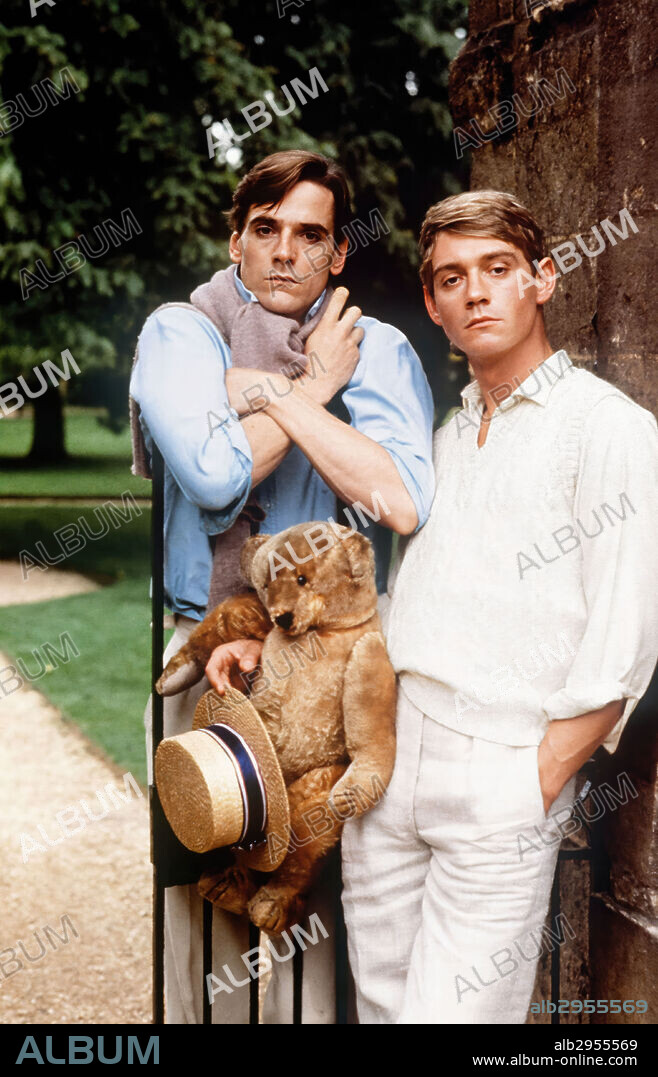 ANTHONY ANDREWS und JEREMY IRONS in BRIDESHEAD REVISITED, 1981. Copyright GRANADA TV.