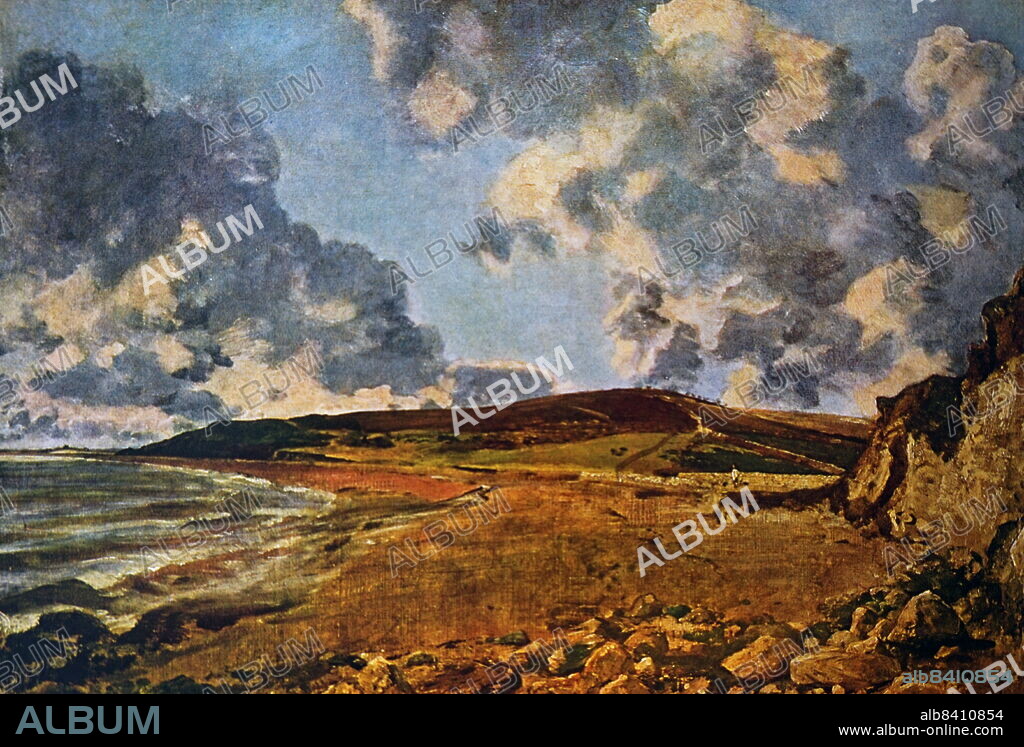 Weymouth Bay by John Constable RA (11 June 1776 - 31 March 1837) was an English landscape painter in the Romantic tradition. Born in Suffolk, he is known principally for revolutionising the genre of landscape painting.