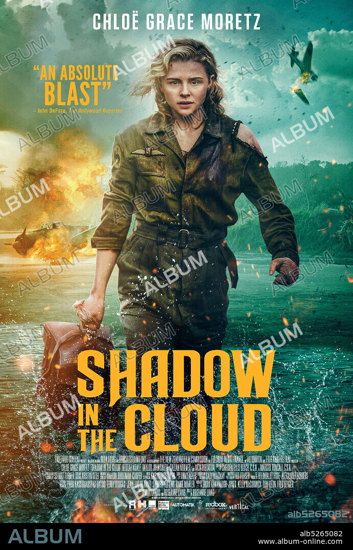 CHLOE GRACE MORETZ in SHADOW IN THE CLOUD, 2020, unter der Regie von ROSEANNE LIANG. Copyright Four Knights Film / Rhea Films.