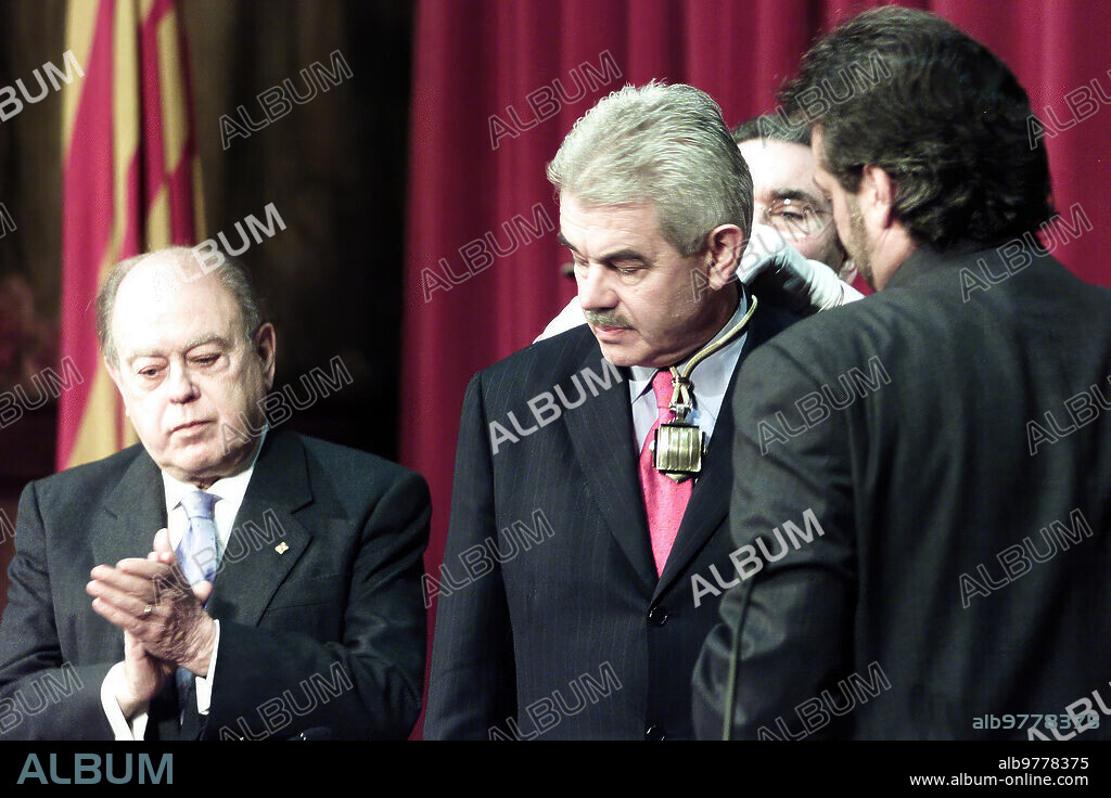 Barcelona 20/12/03....Toma de Posesion de Pascual Maragall como
President de la Generalitat......Ftos.Elena Carreras....Archdc.