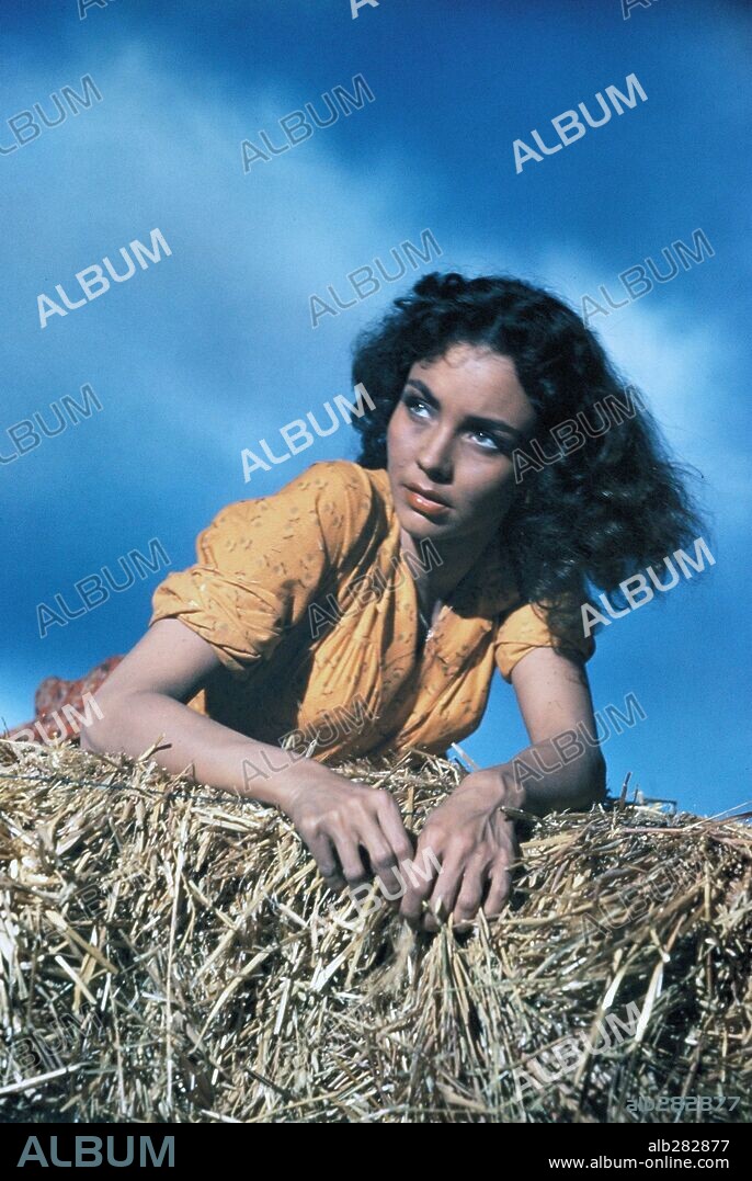 JENNIFER JONES en DUELO AL SOL, 1946 (DUEL IN THE SUN), dirigida por KING VIDOR. Copyright SELZNICK/RKO.