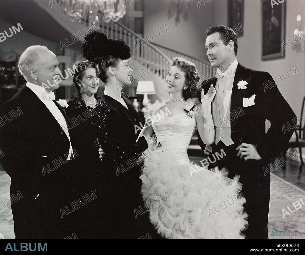 BARRY SULLIVAN, BEULAH BONDI, GRANT MITCHELL, LORETTA YOUNG and SUSAN HAYWARD in AND NOW TOMORROW, 1944, directed by IRVING PICHEL. Copyright PARAMOUNT PICTURES.