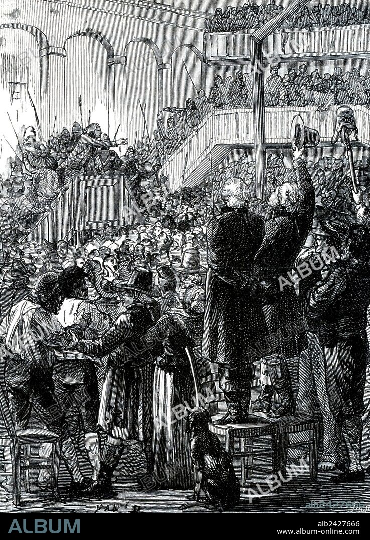 French Revolution- Jacobin Club was the most famous and influential political club in the development of the French Revolution, so-named because of the Dominican convent where they met, which had recently been located in the Rue St. Jacques , Paris.