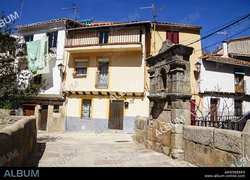 pueblo de Tornavacas, valle del Jerte, Cáceres, Extremadura, Spain, europa.