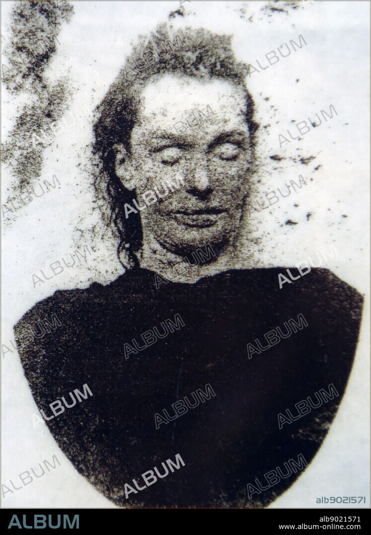 Mary Jane Kelly (1863-1888), widely believed to be the fifth and final victim of Jack the Ripper, who is believed to have killed and mutilated a minimum of five women in the Whitechapel and Spitalfields districts of London from late August to early November 1888.