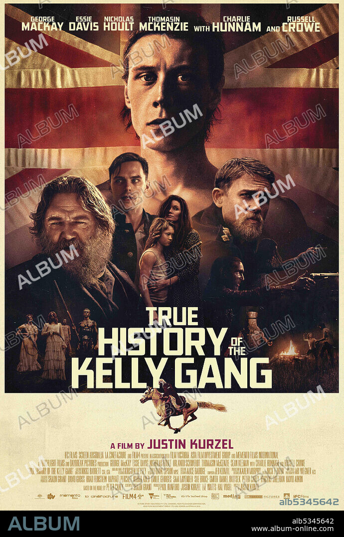 Poster of TRUE HISTORY OF THE KELLY GANG, 2019. Copyright daybreak Pictures.