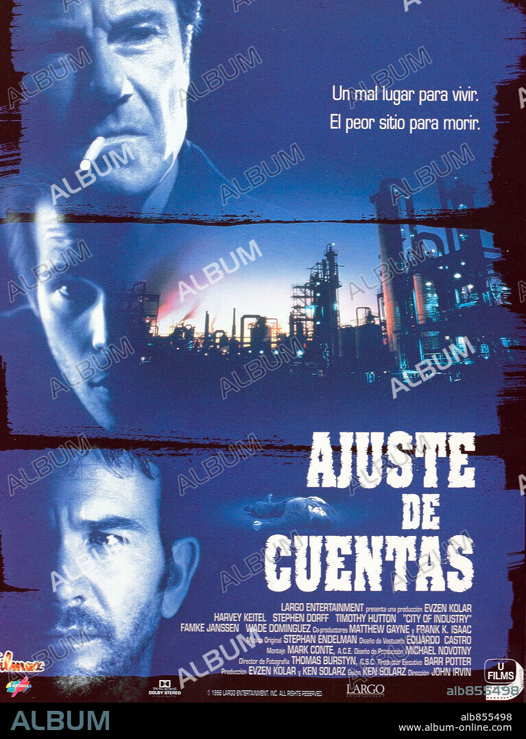 Poster of CITY OF INDUSTRY, 1997, directed by JOHN IRVIN. Copyright LARGO ENTERTAINMENT.