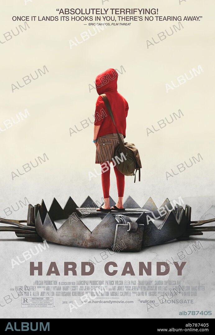 Poster of HARD CANDY, 2005, directed by DAVID SLADE. Copyright LIONS GATE FILMS.