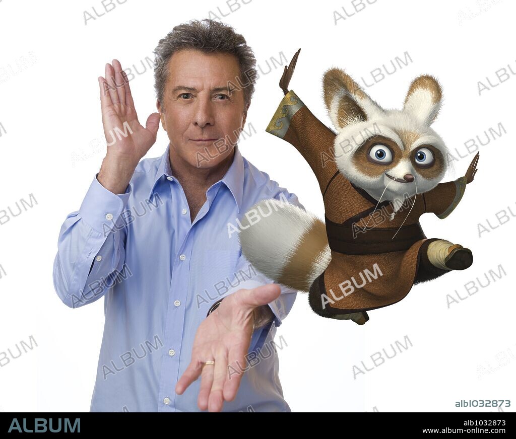 DUSTIN HOFFMAN en KUNG FU PANDA, 2008, dirigida por MARK OSBORNE. Copyright DREAMWORKS / ECCLESINE, PATRICK.