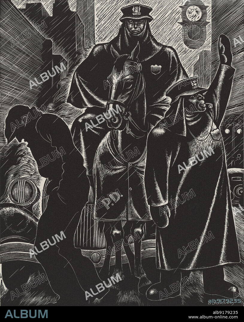 FRITZ EICHENBERG. April, ca.1935 - 1943.