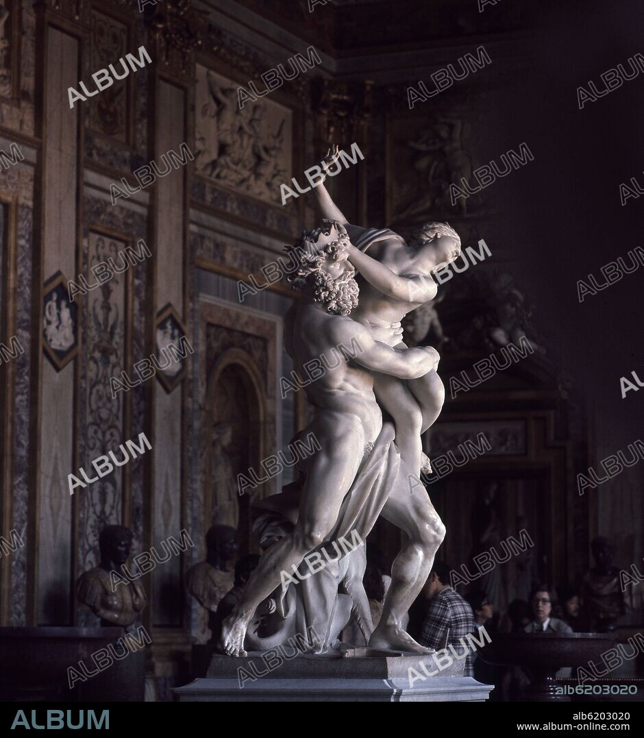 GIAN LORENZO BERNINI. EL RAPTO DE PROSERPINA - 1621-1622 - MARMOL - BARROCO ITALIANO.