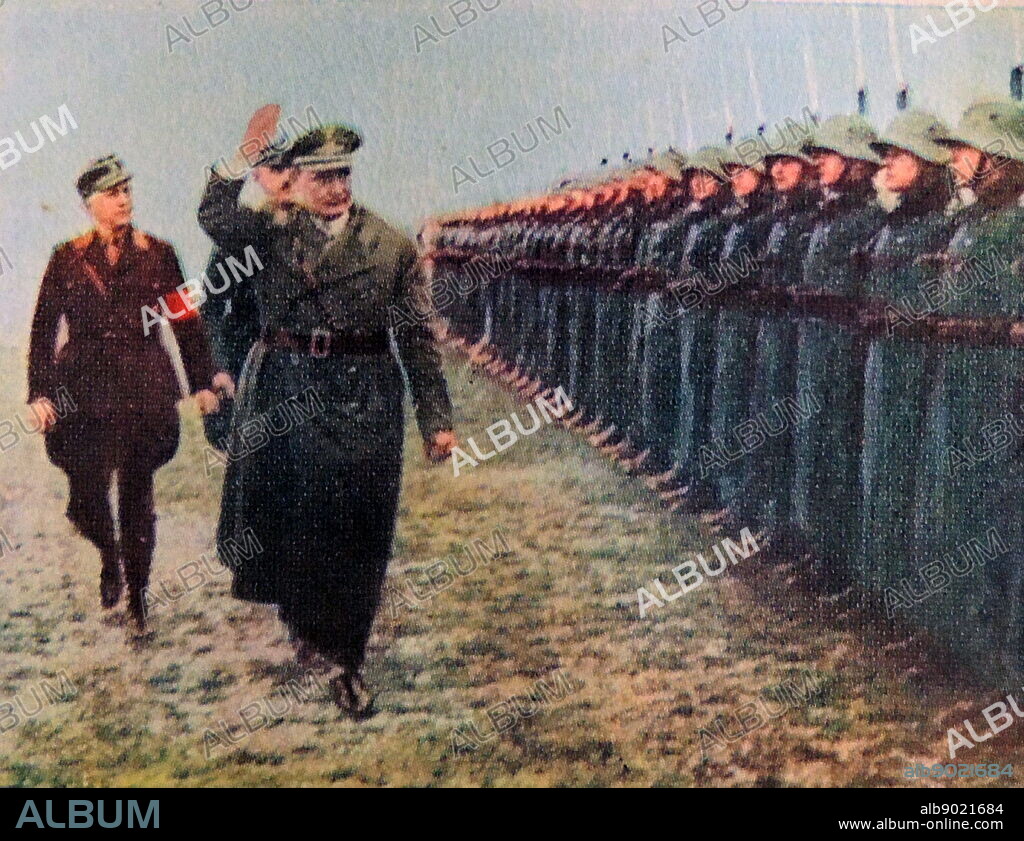 Herman Goring senior Nazi leader and head of the German Air Force in World War II.