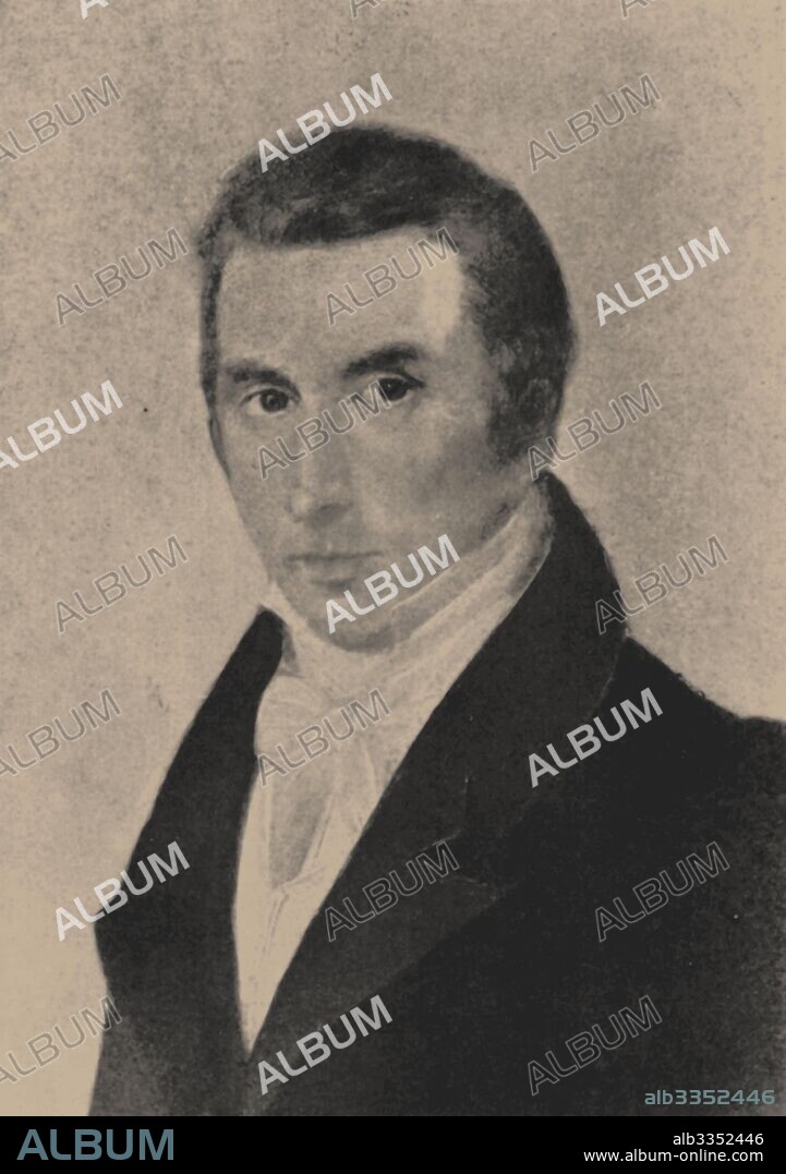 AMBROZY MIEROSZEWSKI. Portrait of Mikolaj Chopin (1771-1844), the Composer's Father.