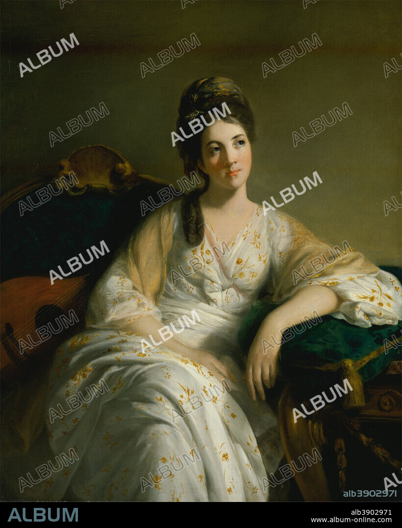 TILLY KETTLE. Eleanor Francis Grant, of Arndilly. Date/Period: Between 1764 and 1769. Painting. Oil on canvas. Height: 1,270 mm (50 in); Width: 1,014 mm (39.92 in).