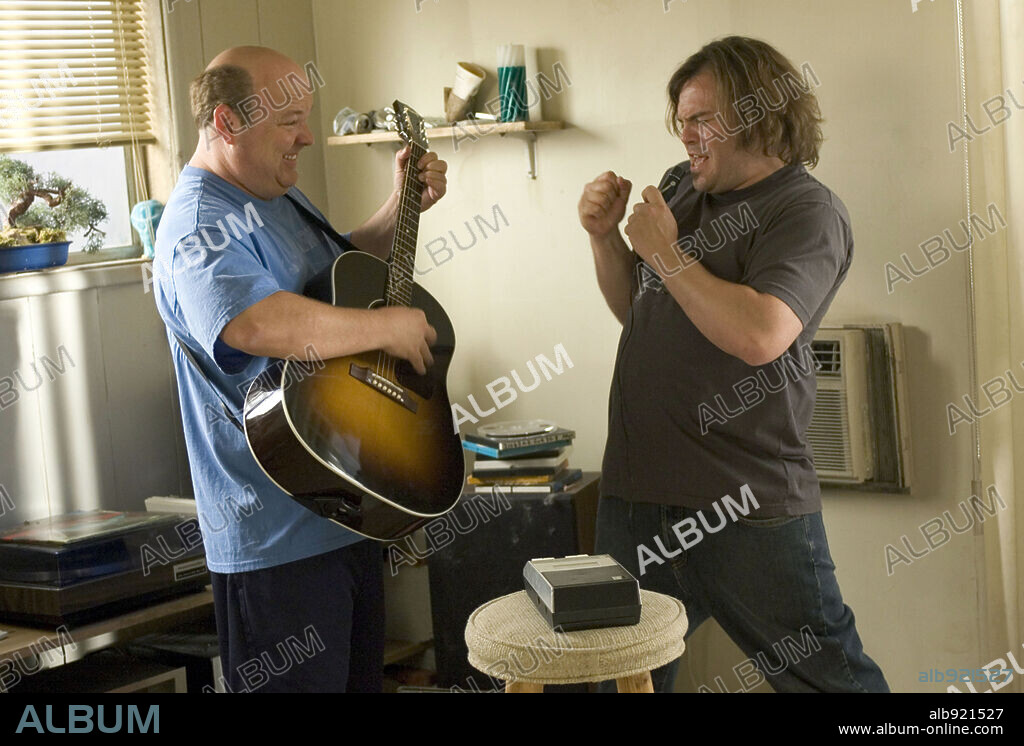 JACK BLACK et KYLE GASS dans TENACIOUS D IN 'THE PICK OF DESTINY', 2006, réalisé par LIAM LYNCH. Copyright NEW LINE PRODUCTIONS / ROSENTHAL, ZADE.