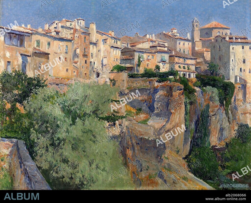 Aureliano de Beruete y Moret / 'Vista de Cuenca', 1910, Escuela Española, Óleo sobre Lienzo, 66 cm x 88,5 cm, P06200.