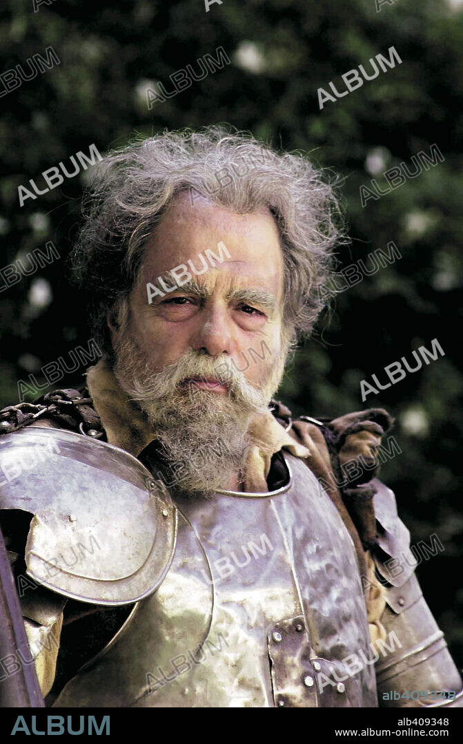 JUAN LUIS GALIARDO in DON QUIXOTE, KNIGHT ERRANT (EL CABALLERO DON QUIJOTE, 2002), directed by MANUEL GUTIERREZ ARAGON. Copyright GONAFILM.