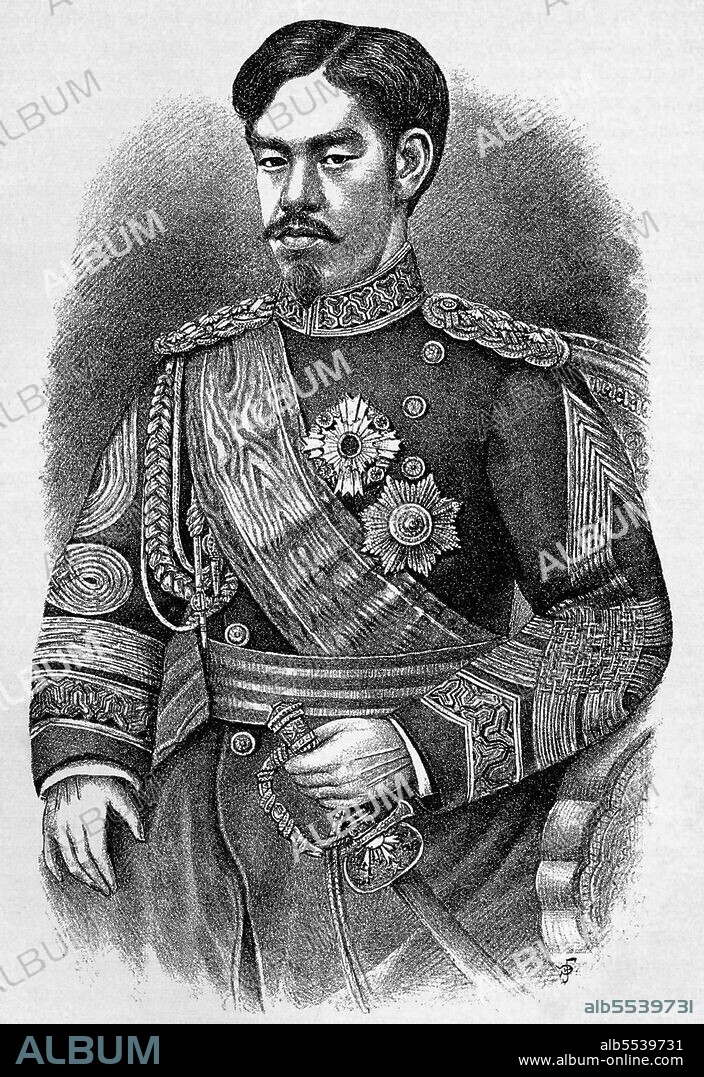 Emperor Meiji (???? Meiji-tenno, November 3, 1852 – July 30, 1912), or Meiji the Great (???? Meiji-taitei), was the 122nd Emperor of Japan according to the traditional order of succession, reigning from February 3, 1867 until his death on July 30, 1912. He presided over a time of rapid change in the Empire of Japan, as the nation quickly changed from a feudal state to a capitalist and imperial world power, characterized by Japan's industrial revolution. At the time of his birth in 1852, Japan was an isolated, pre-industrial, feudal country dominated by the Tokugawa Shogunate and the daimyo, who ruled over the country's more than 250 decentralized domains. By the time of his death in 1912, Japan had undergone a political, social, and industrial revolution at home and emerged as one of the great powers on the world stage.