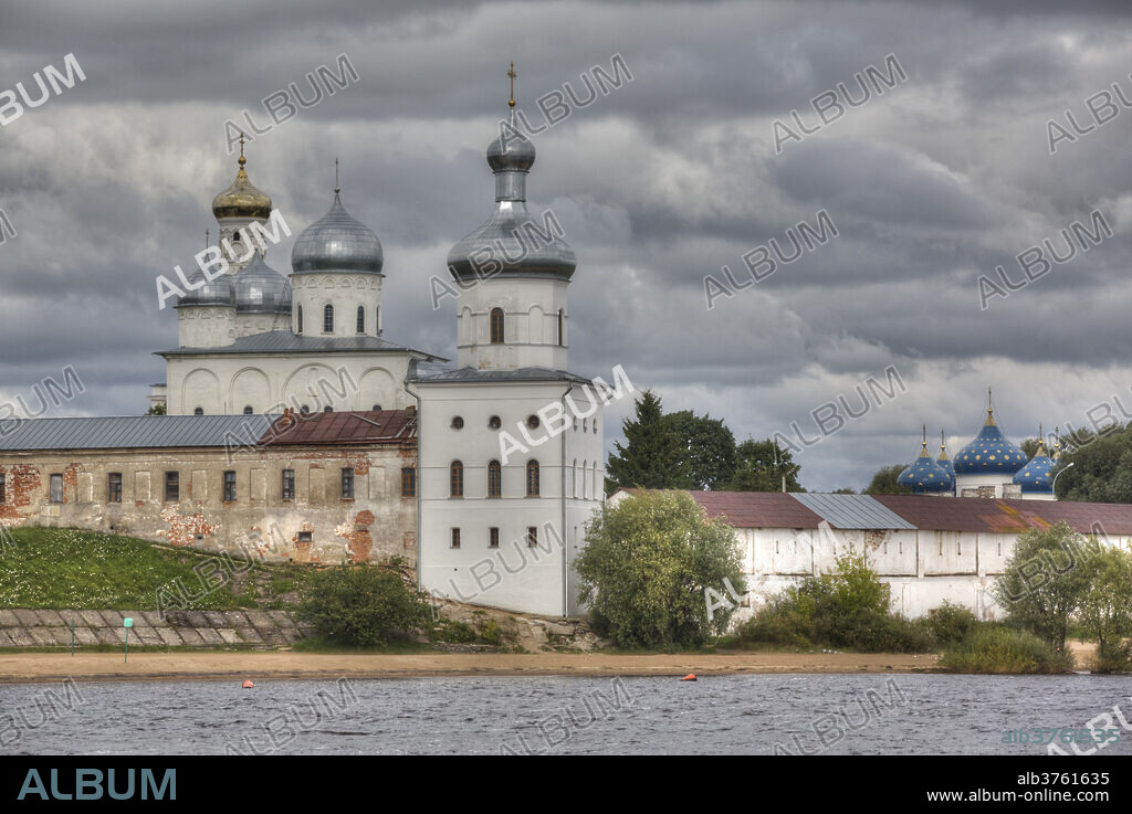 Zverin Monastery, UNESCO World Heritage Site, Veliky Novgorod, Novgorod Oblast, Russia, Europe.