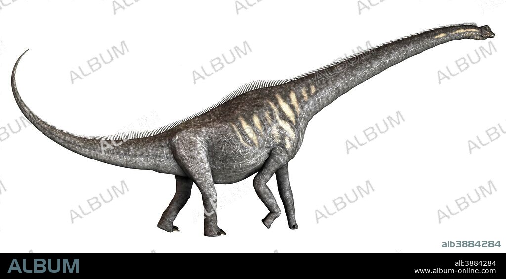 Sauroposeidon was a herbivorous sauropod dinosaur that lived during the Cretaceous Period of Oklahoma in North America.