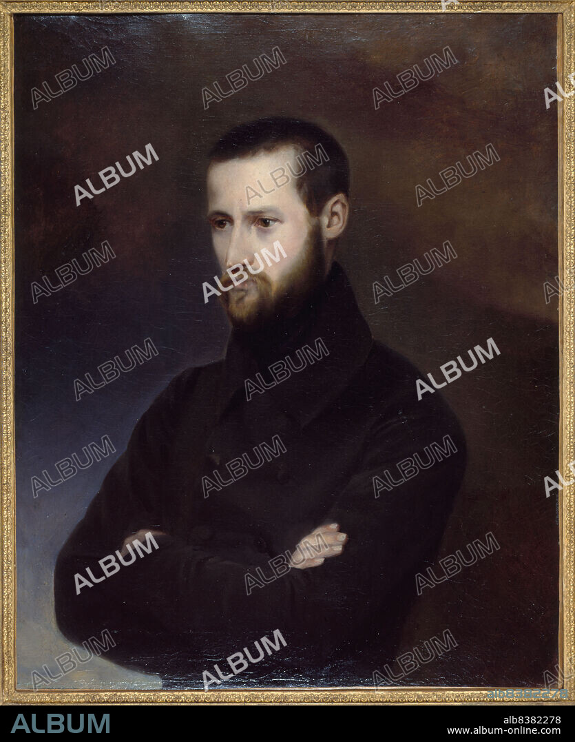 Portrait of Auguste Blanqui (1805-1881), politician, c1835.