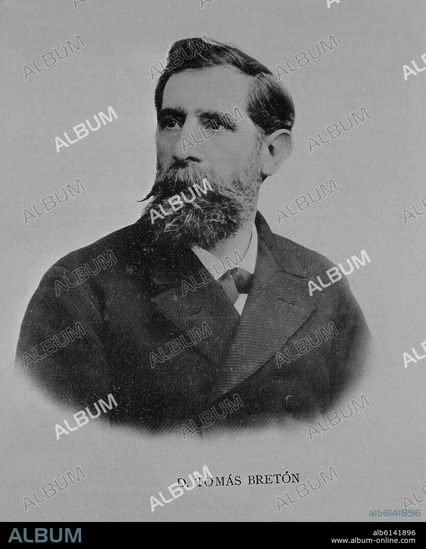 TOMAS BRETON HERNANDEZ (1850-1923) - MUSICO ESPAÑOL.