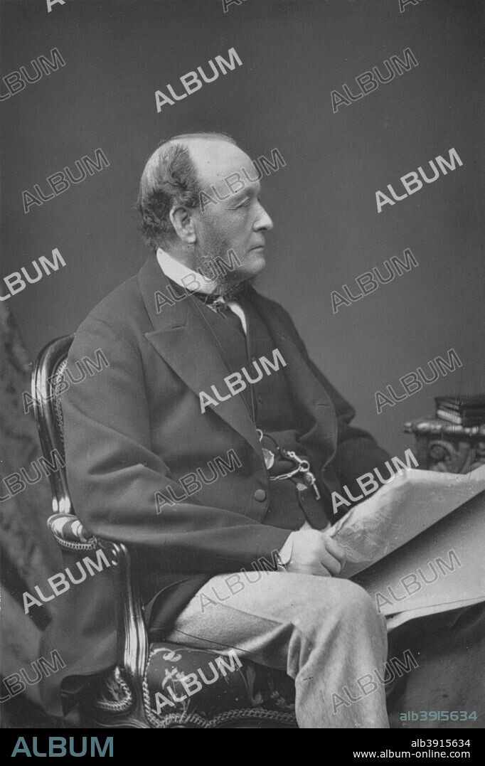 'Lord Cranbrook', c1891. Gathorne Gathorne-Hardy (1814-1906), Conservative politician, Home Secretary from 1867-1868 and Secretary of State for War in 1886. From The Cabinet Portrait Gallery. [Cassell & Company, Ltd, London, 1890-94].