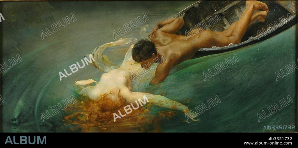 GIULIO ARISTIDE SARTORIO. The Siren (La Sirena).