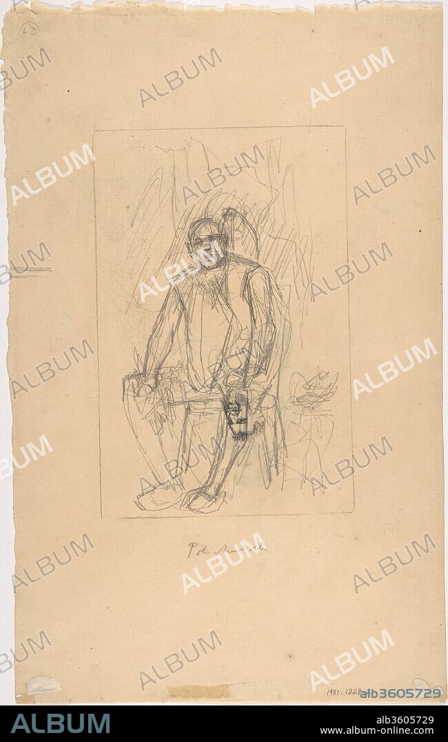 Victor Vanhove. Artist: Félicien Rops (Belgian, Namur 1833-1898 Essonnes). Dimensions: image: 7-7/8 x 5-1/16
sheet: 14-1/8 x 8-3/4. Date: 1833-98.